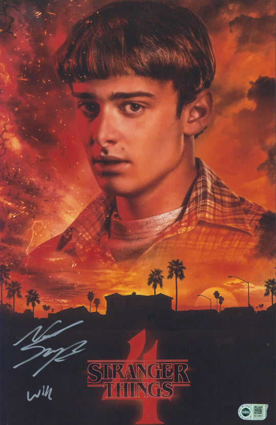 Noah Schnapp Signed 11x17 Photo - SWAU Authenticated