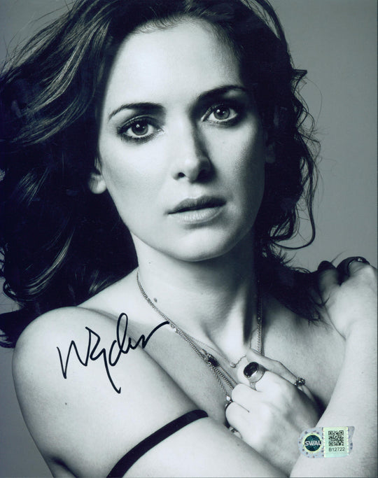 Winona Ryder Signed 8x10 Photo - SWAU Authenticated