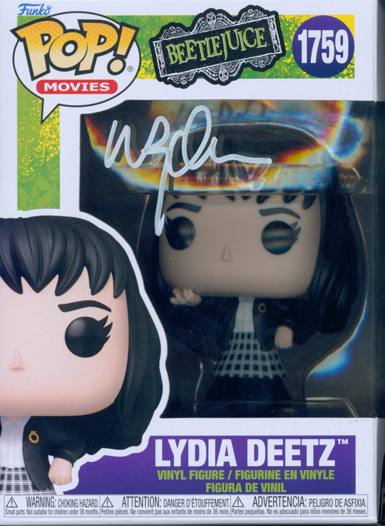 Winona Ryder Signed Funko POP! - SWAU Authenticated
