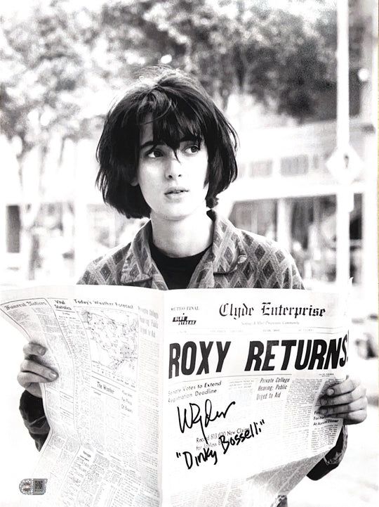 Winona Ryder Signed 16x20 Photo - SWAU Authenticated