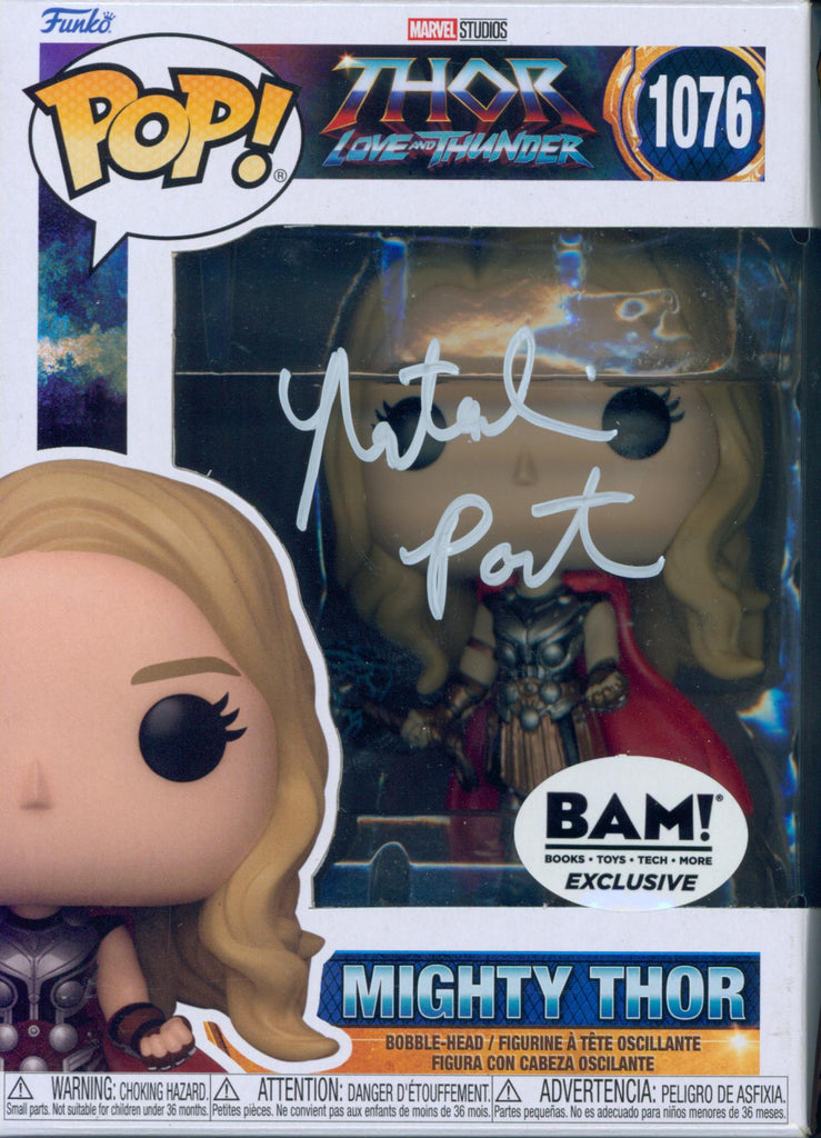 Natalie Portman Signed Funko POP! - SWAU Authenticated