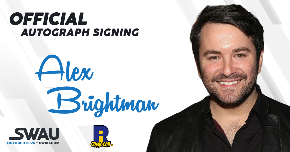 Alex Brightman Autograph Signing - Rhode Island Comic Con 2026