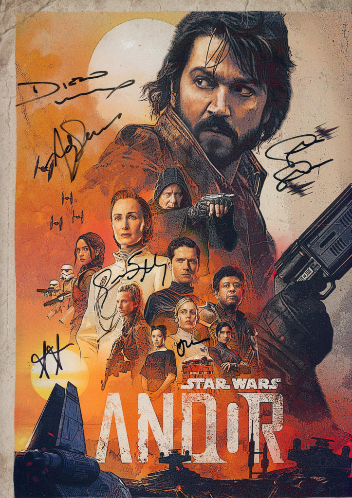 Andor Cast Signed 12x18 Photo - SWAU Authenticated