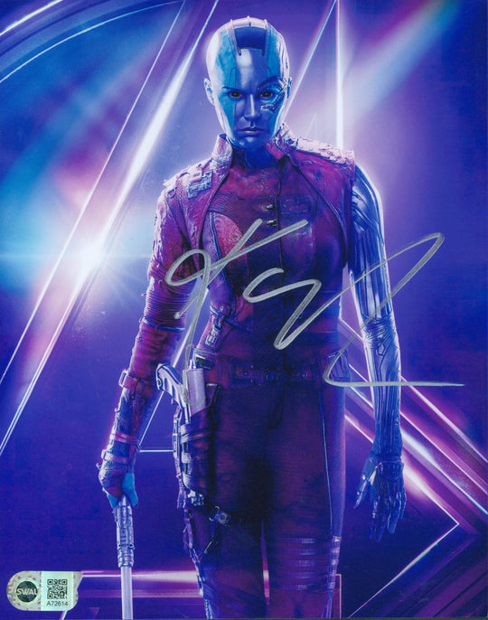 Karen Gillan Signed 8x10 Photo - SWAU Authenticated