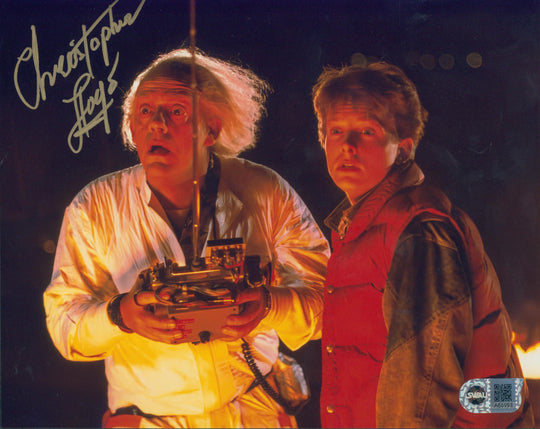 Christopher Lloyd Signed 8x10 Photo - SWAU Authenticated
