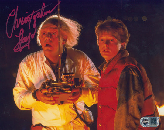 Christopher Lloyd Signed 8x10 Photo - SWAU Authenticated